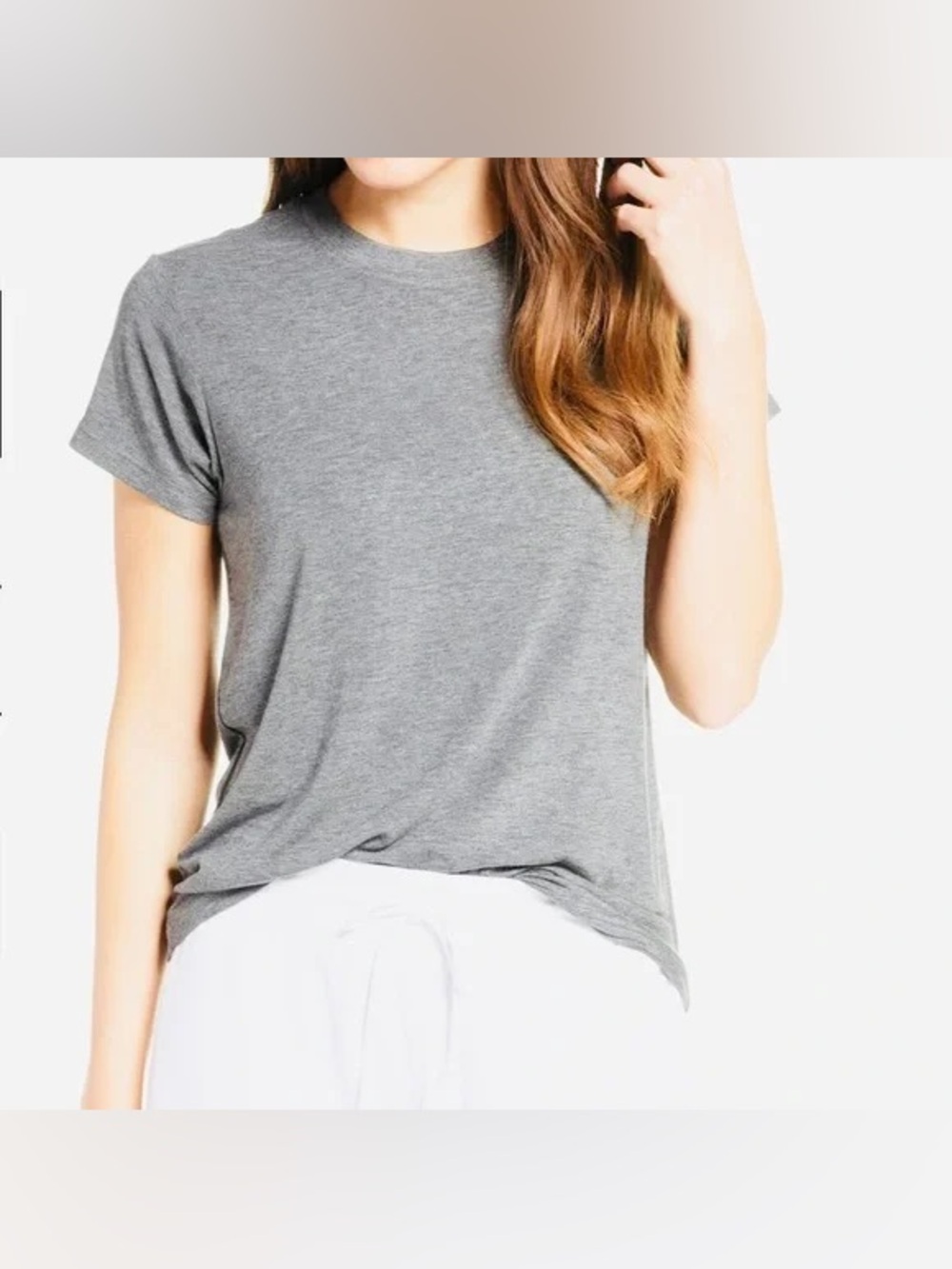 Women’s Classic Crew Neck T-Shirt - Gray